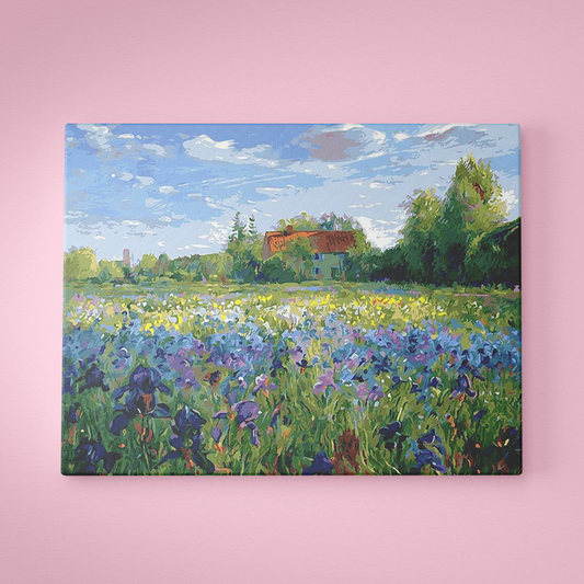 Meadow Near House - Painting Wiz Kit