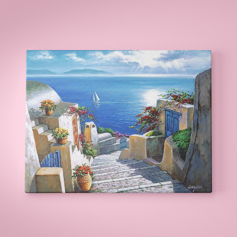 Santorini, Greece - Painting Wiz Kit