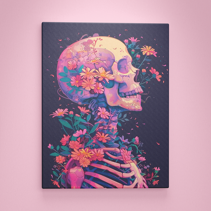 Floral Skeleton - Painting Wiz Kit