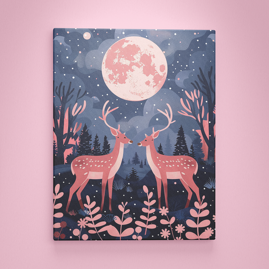 Two Deer in Love - Painting Wiz Kit