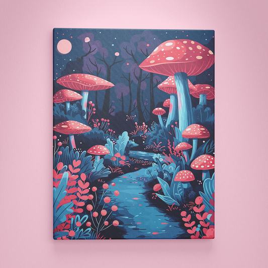 Magic Mushroom Forest  - Painting Wiz Kit