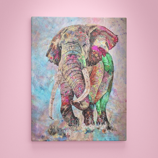 Colorful Elephant - Painting Wiz Kit