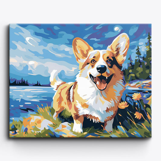 The Majestic Corgi Parade